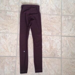 LULULEMON ATHLETICA Zoned In Tight 27' Size 4